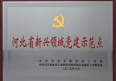天成藥業(yè)總支部委員會(huì )被評為“河北省新興領(lǐng)域黨建示范點(diǎn)”